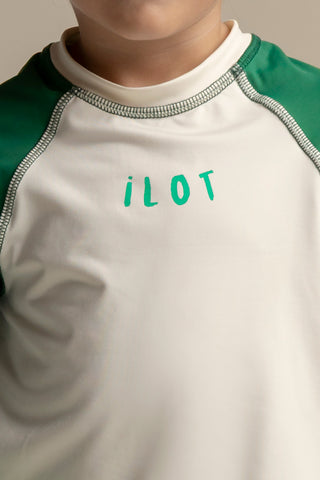 Îlot Colombia, Camiseta lycra kids, Camiseta baño niño, Verano, Playa