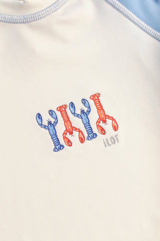 Îlot Colombia, Camiseta lycra kids, Verano, Playa, Ropa para hombre