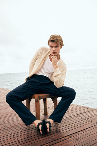 Îlot Colombia, Cárdigan y Pantalón, Verano, Playa, Ropa para hombre