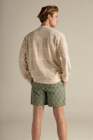 Îlot Colombia, Cárdigan y Pantaloneta, Verano, Playa, Ropa para hombre