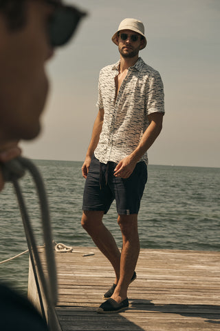 Îlot Colombia, Camisa, Ref. SH40052, Hombre/Ilot, Lino, Camisas, Producto ECO, Bermuda, Ref. BH28A31, Lino, Bermudas/Shorts, Ropa para hombre