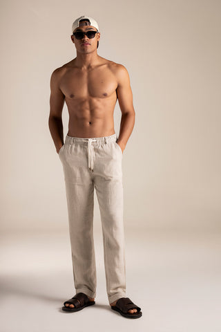 Pantalón Cabo caqui para hombre — Îlot, Ropa de playa, Verano, Para toda ocasión, Gorra, Sandalias