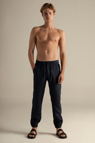 Îlot Colombia, Pantalón jogger, Pantalón hombre, Verano, Playa, Ropa hombre, Sandalias