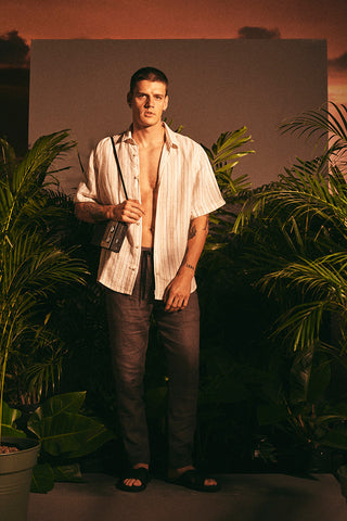 Pantalón gris para hombre — Îlot