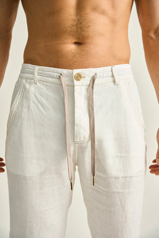 Îlot, Pantalón, PH41041, Lino, Pantalones