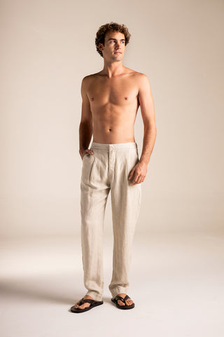 Pantalón Privé caqui para hombre — Îlot, Ropa de playa, Verano, Para toda ocasión