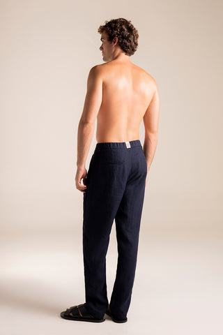 Pantalón privé azul para hombre — Îlot, Ropa de playa, Verano, Para toda ocasión