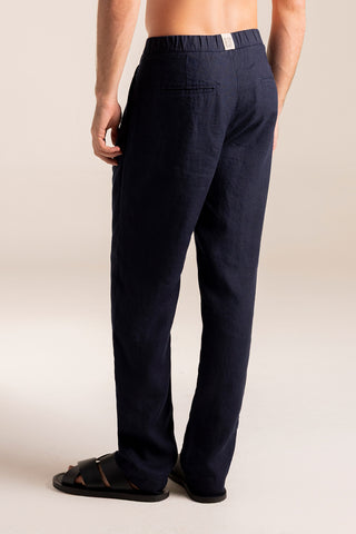 Pantalón privé azul para hombre — Îlot, Ropa de playa, Verano, Para toda ocasión