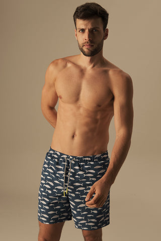 Îlot Colombia, Pantaloneta bahía, Ref. CH16052-MH16052-LH16052, Hombre/Ilot, Pantaloneta de baño, Pantalonetas, Producto ECO, Ropa playa hombre