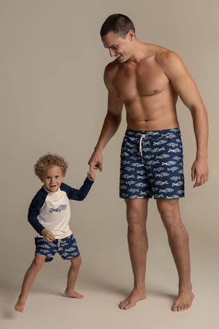 Îlot Colombia, Pantaloneta kids, Pantaloneta baño niño, Verano, Playa