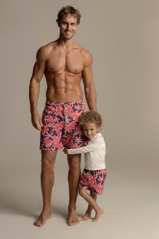 Îlot Colombia, Pantaloneta bahía, Pantaloneta baño hombre, Pantaloneta baño niño, Camiseta lycra kids, Verano, Playa