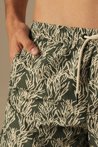 Îlot Colombia, Pantaloneta bahía, Ref. MH20052, Hombre/Ilot, Pantaloneta de baño, Pantalonetas, Producto ECO, Ropa para hombre, Playa, Verano