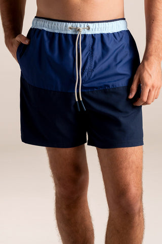 Îlot Colombia, Pantaloneta bahía Azul, Verano, Playa, Ropa para hombre