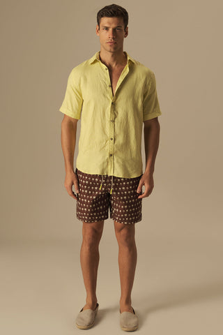 Îlot Colombia, Camisa, Ref. SH32052, Hombre/Ilot, Lino, Camisas, Ropa para hombre