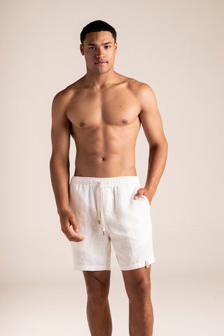 Shorts Costa blanco para hombre — Îlot, Ropa de playa, Verano, Para toda ocasión