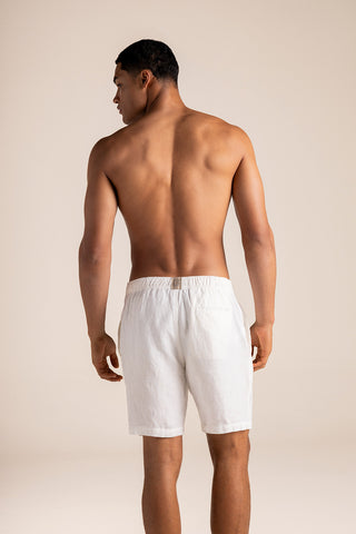 Shorts Costa blanco para hombre — Îlot, Ropa de playa, Verano, Para toda ocasión
