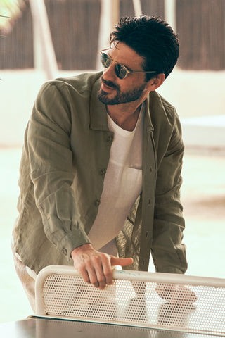 Îlot Colombia, Sobrecamisa, Verano, Playa, Ropa para hombre