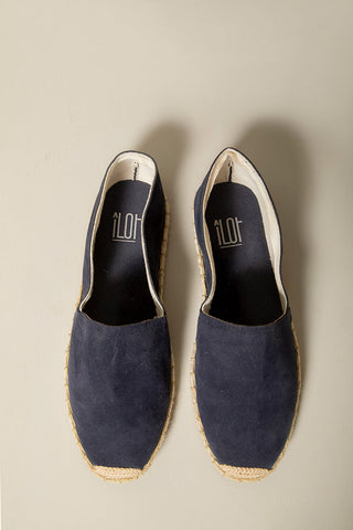 Alpargatas azul para hombre — Îlot