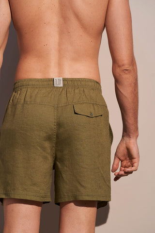 Bermuda verde para hombre — Îlot