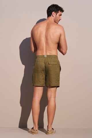 Bermuda verde para hombre — Îlot