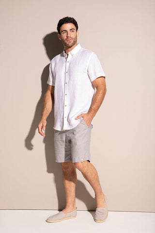 Bermuda gris para hombre — Îlot