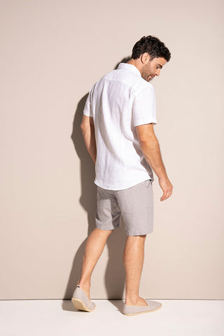 Bermuda gris para hombre — Îlot