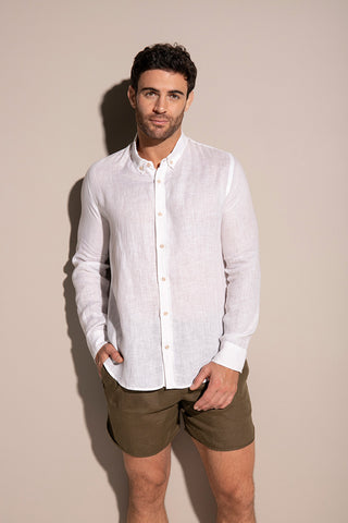 Îlot, Bermuda, Ref. BH33031, Lino, Bermudas/Shorts