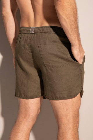 Îlot, Bermuda, Ref. BH33031, Lino, Bermudas/Shorts