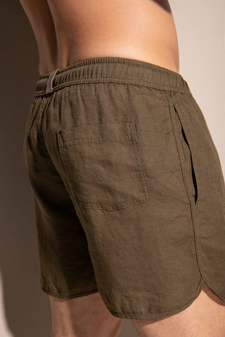 Îlot, Bermuda, Ref. BH33031, Lino, Bermudas/Shorts