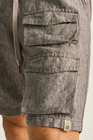 Îlot, Bermuda, BH40041, Lino, Bermudas/Shorts