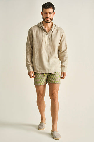 Îlot, Camibuso, SH72041, Lino, Camisas