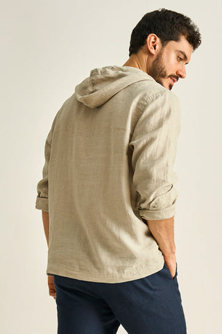 Îlot, Camibuso, SH72041, Lino, Camisas