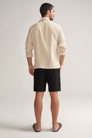 Îlot, Bermuda-BH45042, Lino, Bermudas/Shorts