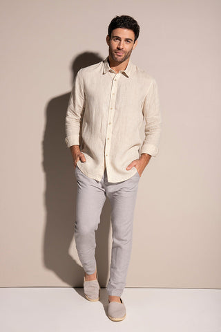 Camisa café para hombre — Îlot