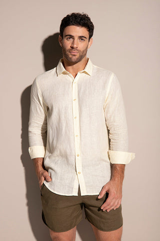 Camisa amarilla para hombre — Îlot