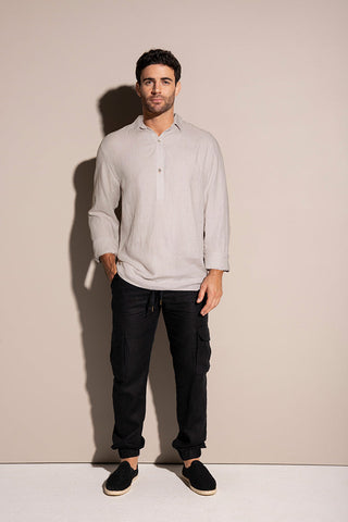 Îlot, Camisa, Ref. SH58031, Lino, Camisas, ECO