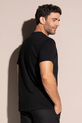 Camiseta negra para hombre — Îlot