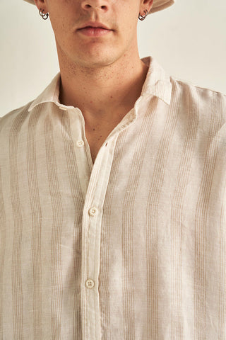 Camisa marfil para hombre — Îlot