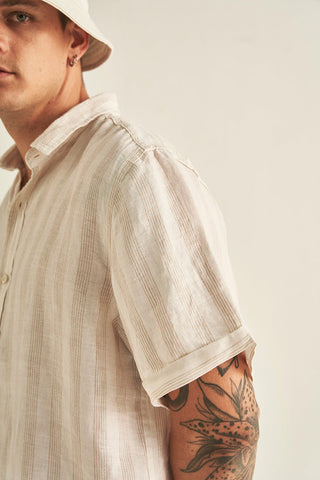 Camisa marfil para hombre — Îlot