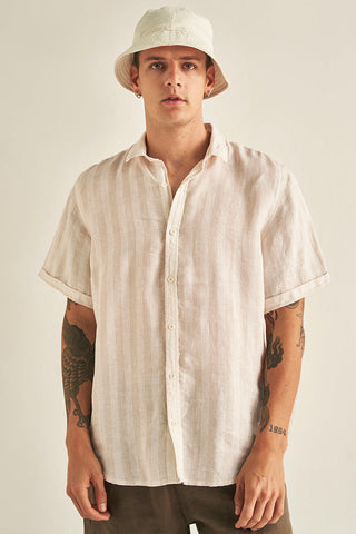 Camisa marfil para hombre — Îlot