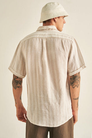 Camisa marfil para hombre — Îlot