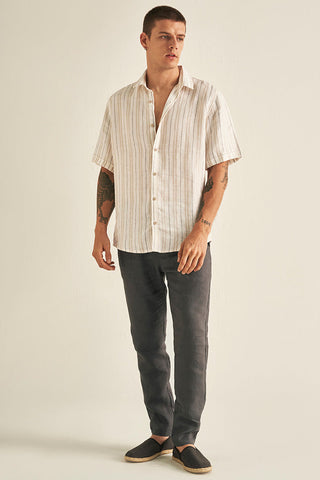 Camisa marfil para hombre — Îlot