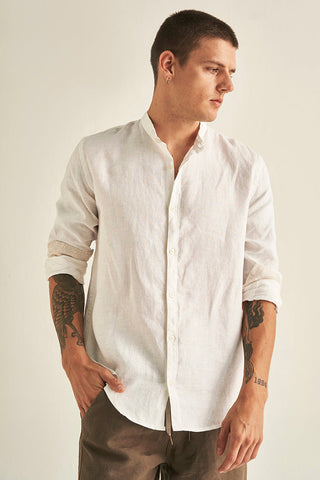 Camisa blanca para hombre — Îlot