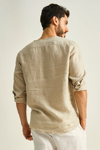 Îlot, Camisa, SH73041, Lino, Camisas