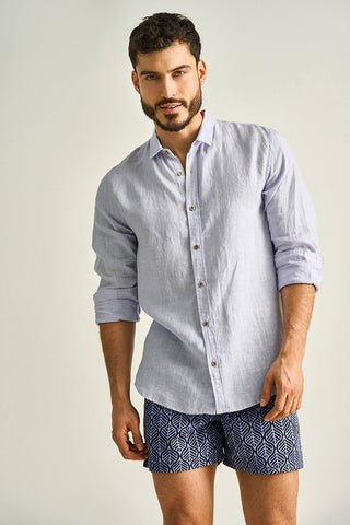 Îlot, Camisa, SH76041, Lino, Camisas