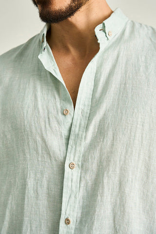 Camisa Bali verde para hombre — Îlot
