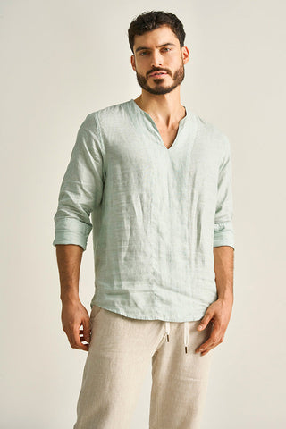 Îlot, Camisa, SH78041, Lino, Camisas