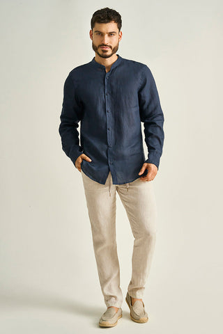 Îlot, Camisa, SH83041, Lino, Camisas