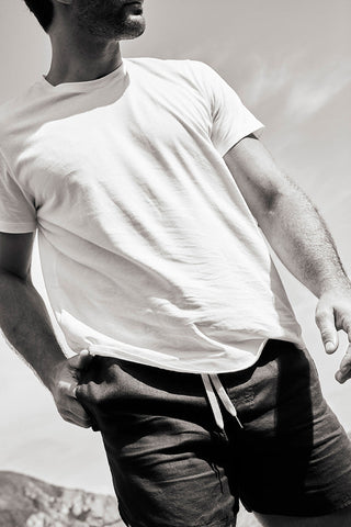 Camiseta blanca para hombre — Îlot