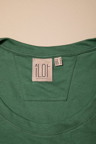 Camiseta verde para hombre — Îlot